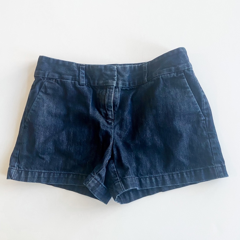 Ann Taylor LOFT Dark Jean Shorts Size 0